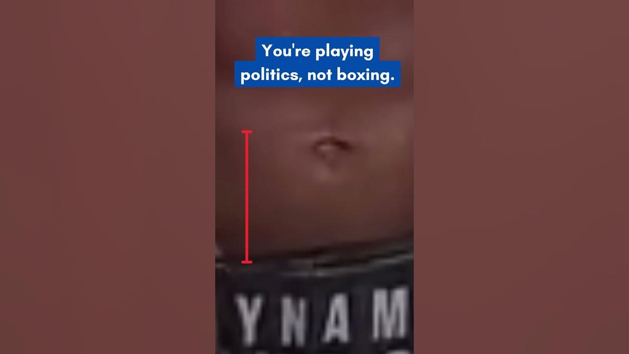 Double standards:  Daniel Dubois vs Oleksandr Usyk low blow.