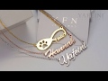 Yafeini laser automated machine making personalized necklaces