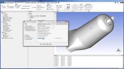 ANSYS Fluent: Describing Non-premixed Combustion using the Steady Flamelet Model (19.0)