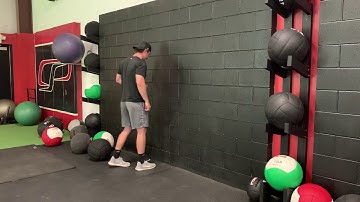 1-arm Wall Slide with Upward Rotation and Lift Off