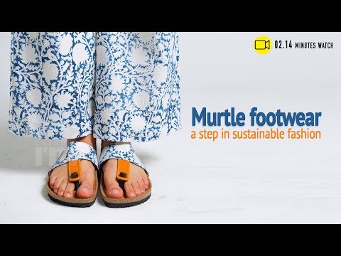 Startup launches handcrafted Murtle footwear with changeable straps