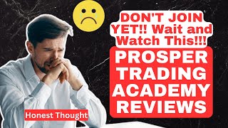 Prosper Trading Academy Reviews (Scott Bauer) | Can you earn with this as an option trader?