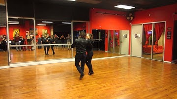 Cha Cha with Victor & Julia at Salsa N