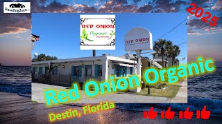 AMAZING Mediterranean in Destin! Florida - Red Onion Organic Restaurant 2025 #fun #food #beach