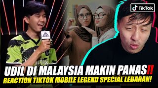 UDIL DI MALAYSIA MAKIN PANAS! REACTION TIKTOK MOBILE LEGEND SPECIAL LEBARAN!