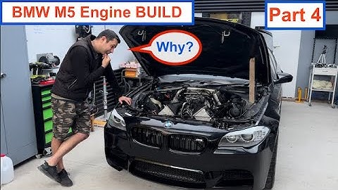 BMW F10 M5 Engine BUILD - Part 4 - Will it start ?
