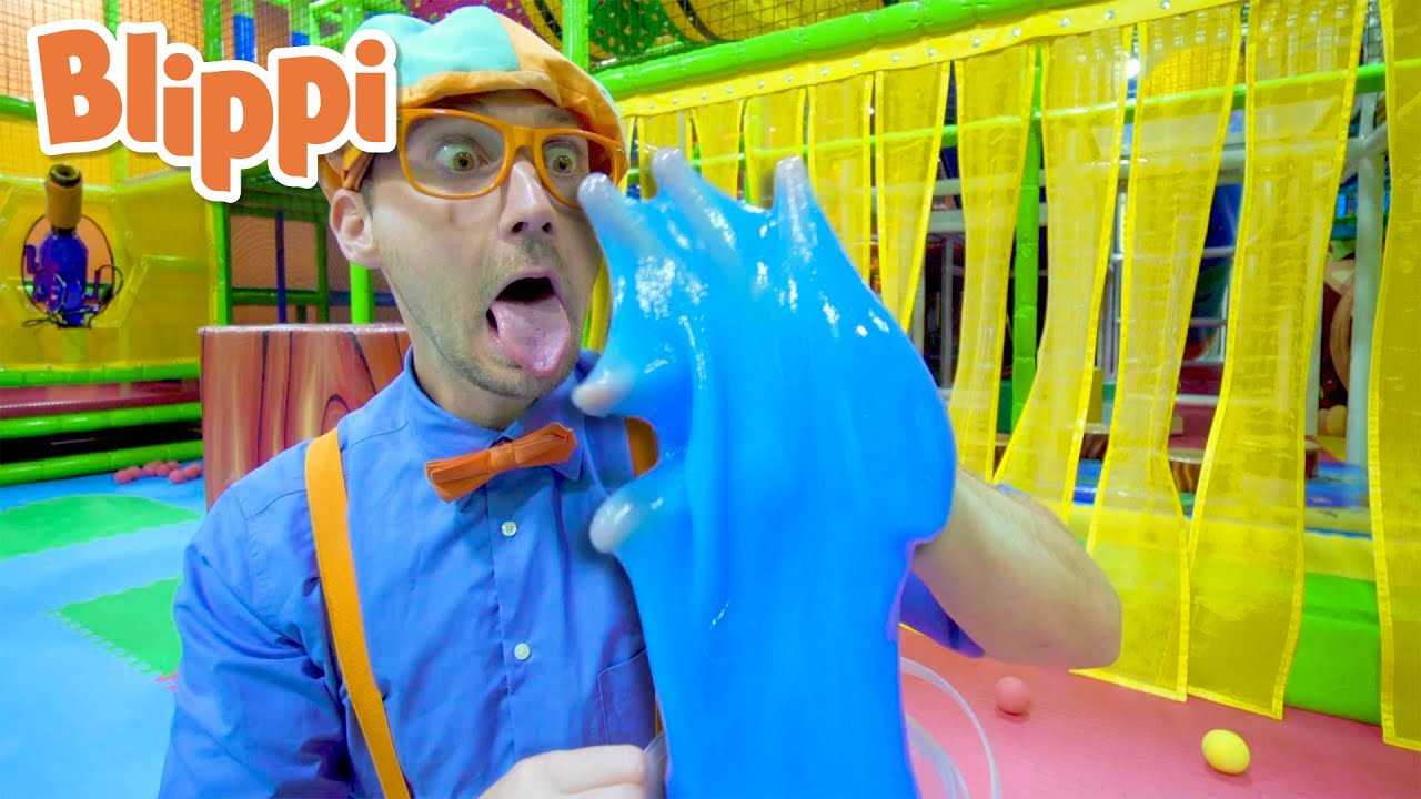 ⁣Blippi Learns the 5 Senses at a Kids Play Place | Educational Toddler Videos
