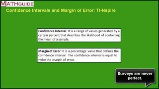 confidence interval ti nspire confidence interval ti nspire
