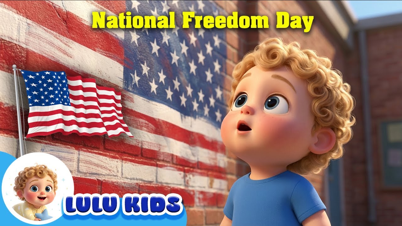 🌟 USA National Freedom Day Song for Kids🌟 - Nursery Rhymes 