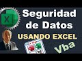 Alta protección de datos en Excel, encriptando con algoritmo 2026 #excel #password #seguridad
