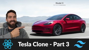Tesla Clone with React, Tailwind CSS, and Firebase - Part 3