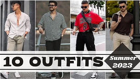 10 Latest Summer Outfit Ideas For Men 2023 | Men's Fashion