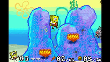 SpongeBob SquarePants: Battle for Bikini Bottom (GBA) 1-1 When Robots Attack Any% Speedrun