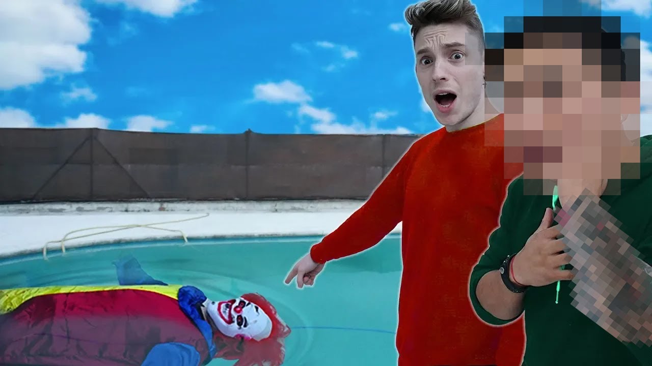EL PAYASO SE AHOGA EN LA PISCINA DE LA MANSIÓN !! ¿ESTÁ MUERTO? Exi family matters
