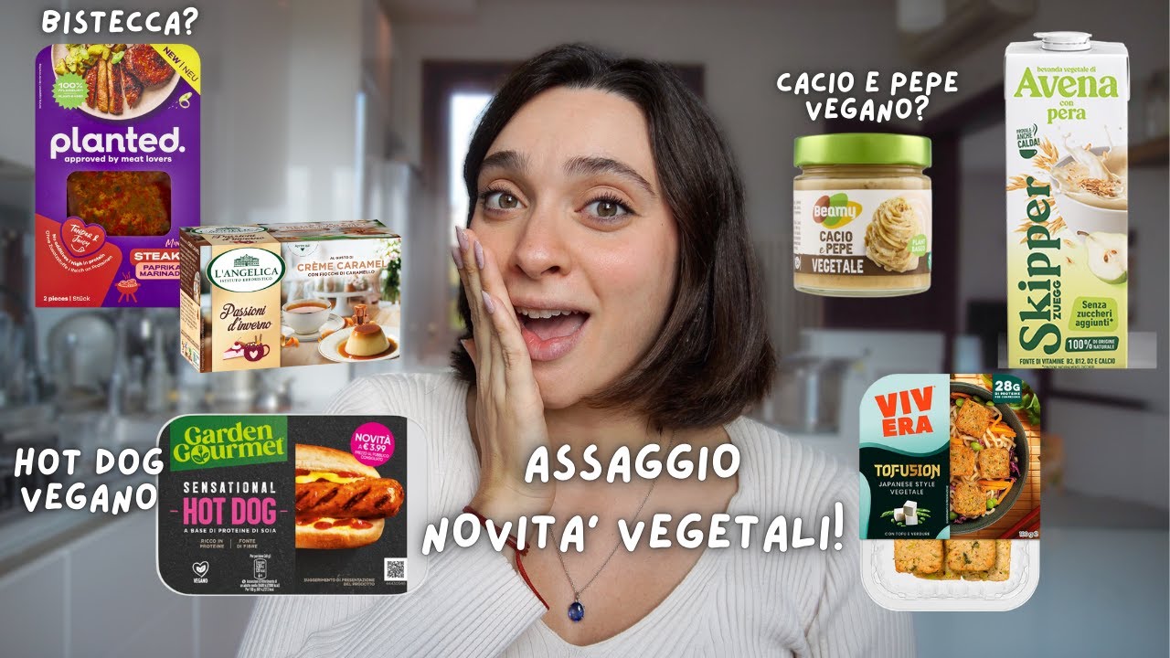 ASSAGGIO NOVITÀ VEGETALI DEL SUPERMERCATO! Con marito onnivoro