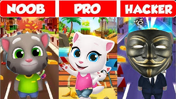 NOOB vs PRO vs HACKER - Tom Gold Run part 1