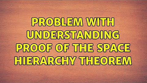 Problem with understanding proof of the Space Hierarchy Theorem