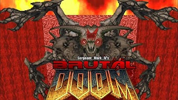 Brutal Doom v21 #2(map of chaos) - D-touch gameplay