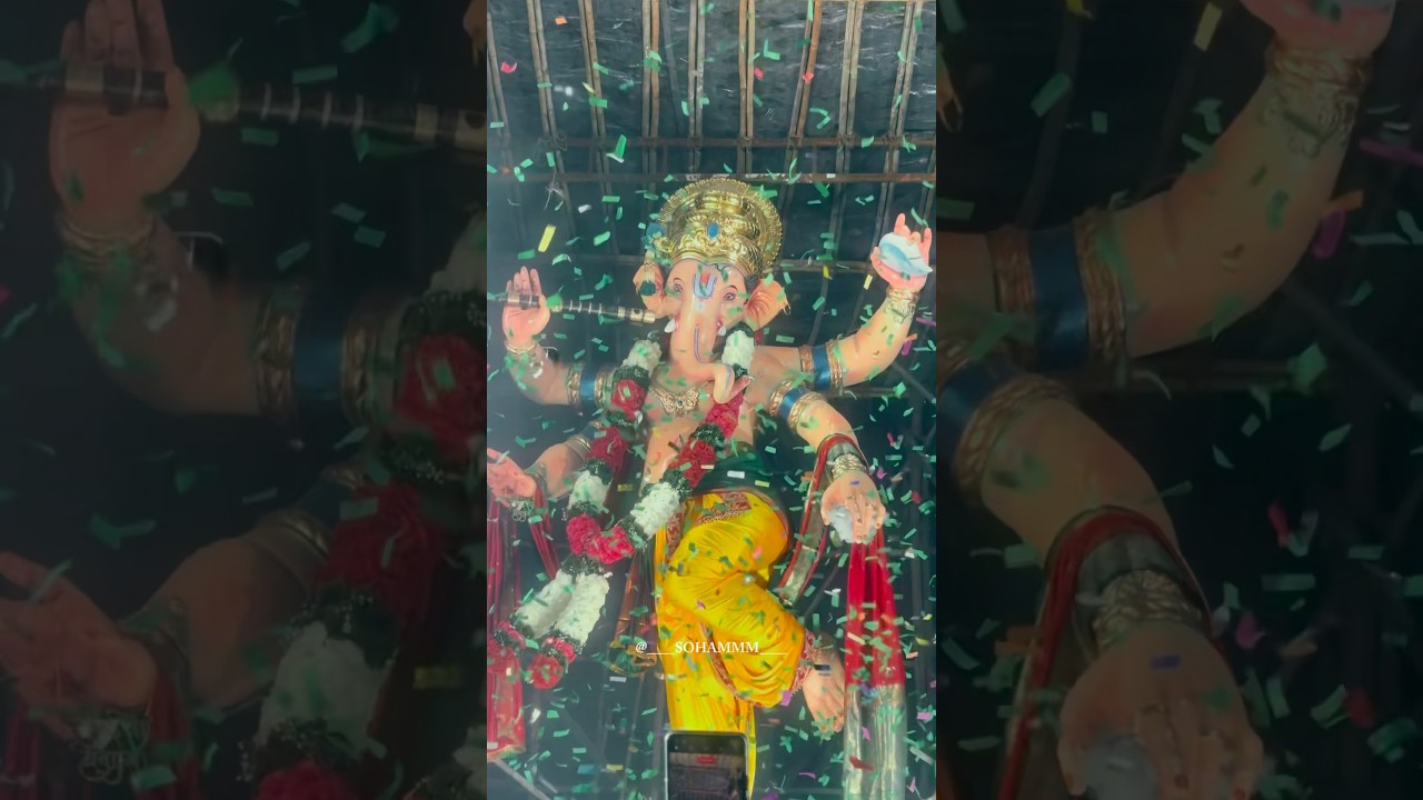 Golden days are back❤️ #ganpati #ganesh #bappa #shorts #viral