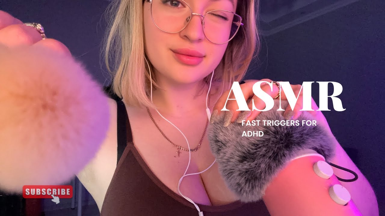 🤩ASMR Girlfriend Personal Attention | Fast triggers 