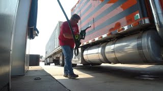 #683 Hurricane Watch Reset in a Florida Weight Station The Life of an Owner Operator Truck Driver