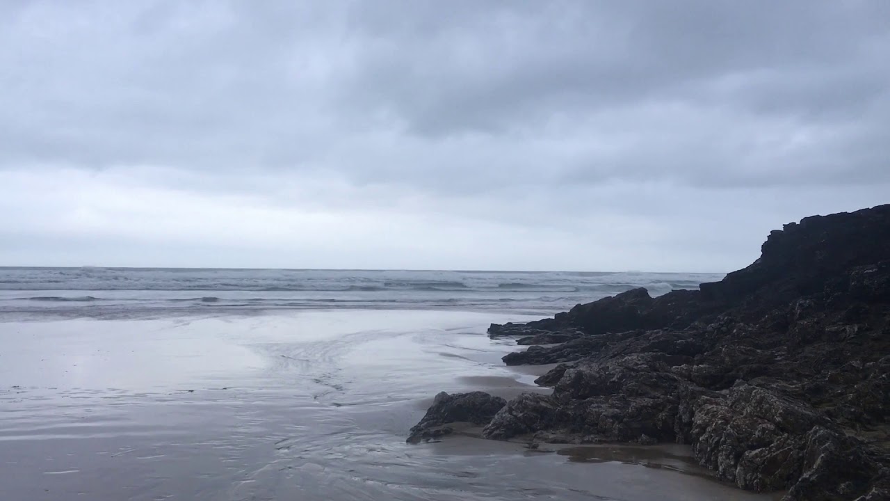 Perranporth beach with it’s amusements and wild beauty -North Cornwall ...