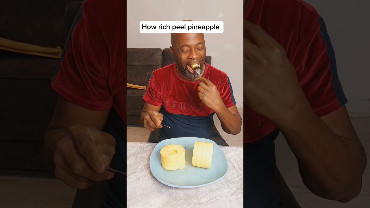 how rich peel pineapple