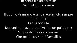 Calcutta - Paracetamolo (Testo/Lyrics)