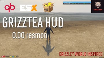 [ESX/QB/QBX] HUD | Grizzley World Inspired | TGrizzley | FiveM | Cfx.re | GTA5