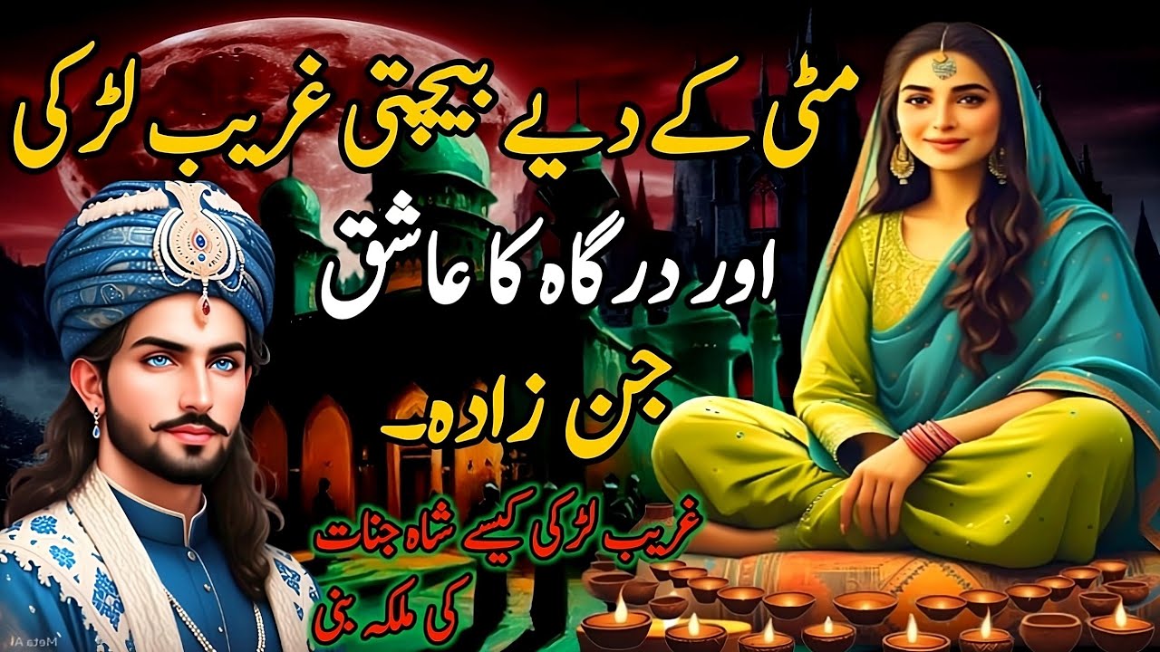 Mitti Ke Diye Bechti Gareeb Larki & Jinn | dilchasp story | jinnat ki kahani | daravani kahaniyan