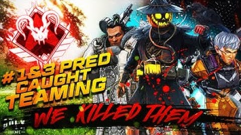 The #1 & #3 PREDATORS caught CHEATING