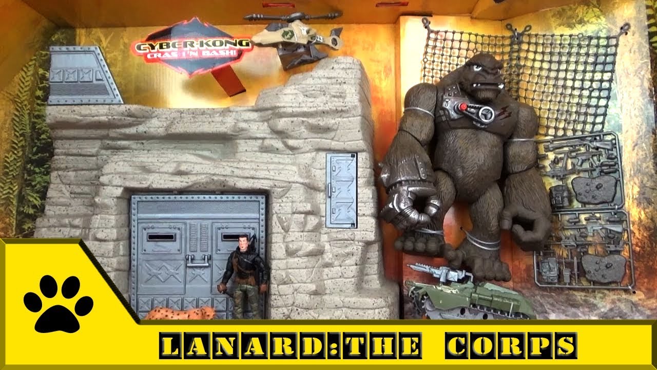 Lanard: The Corps! Набор Beast Strike с механизированным Кинг-Конгом