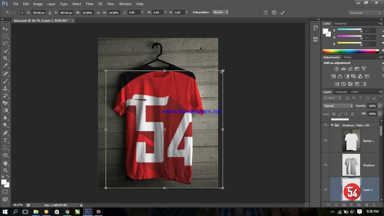 Download Cara Membuat Mockup Kaos Di Photoshop Cs6 - Desain Kaos ...