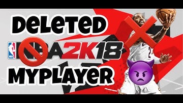 NBA 2K18 HOW TO GET YOUR DELETED MYPLAYER BACK!