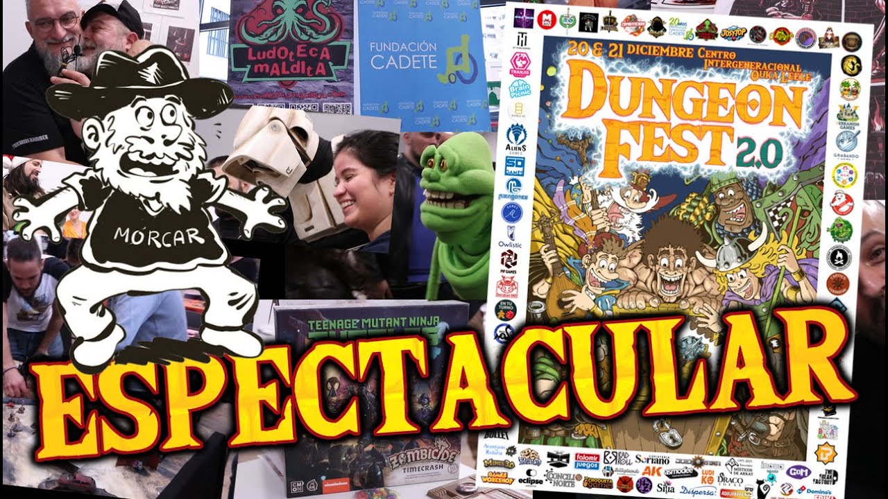 Así fueron las DUNGEON FEST 2.0 el EVENTO SOLIDARIO DEL AÑO 