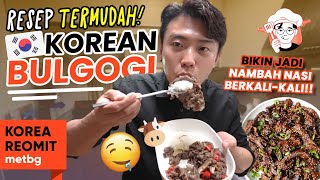 RESEP MAKANAN KOREA - BULGOGI(불고기)!! TIDAK SUSAH SAMA SEKALI!!
