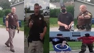 COPS DEMAND ANSWERS SO IGNORED THEM id refusalcop owned i dont answer question first amendment audit