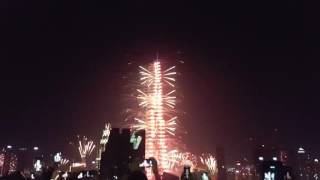 Dubai Fireworks 2017 New Year live Burj Khalifa Fireworks 2017 Live