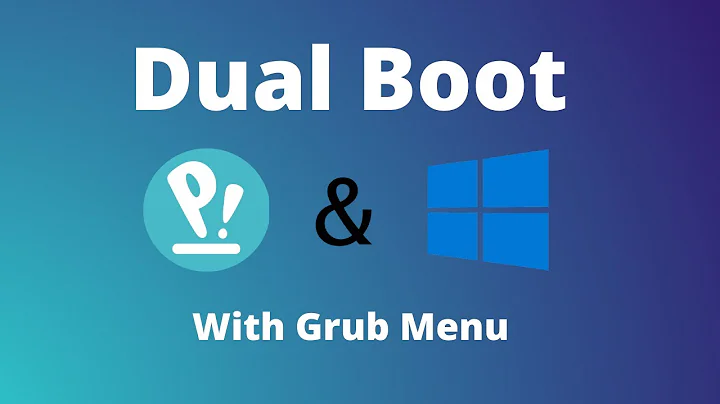 How to dual boot Pop OS 21.04/21.10 and Windows 10 UEFI with Grub menu