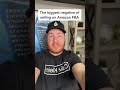 The biggest negative of selling on Amazon FBA #shorts #amazonfba