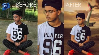 Manipulation and Background change in Photoshop cc || alvi edits screenshot 4