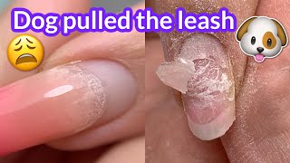 Lifted Nail | Belle Electric Nail File Review from Amazon | Hard Gel Extensions