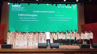 LAUDATE DOMINUM Arr Levente Gyongyosi | Paragita Choir- BICF 2025