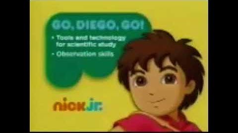 Nick Jr Go Diego Go Curriculum Board