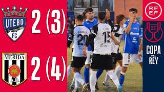 RESUMEN | Utebo FC 2 (3)-(4) 2 AD Mérida | Copa del Rey | Primera Eliminatoria