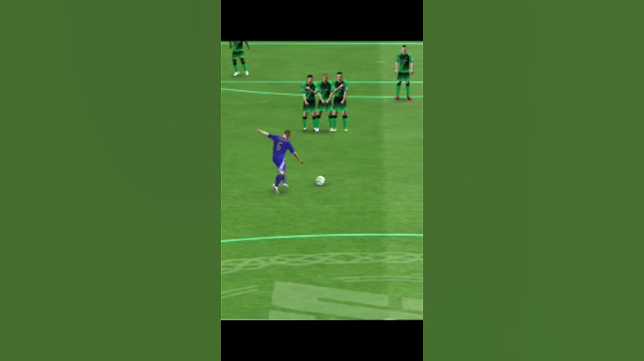 45 Metres Freekick against Szczesny 🤫🤫