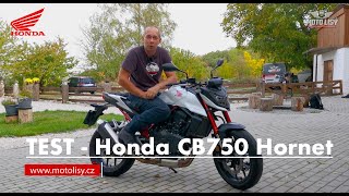 HONDA Hornet 750 model 2023 - test Míra Lisý