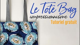 Atelier couture débutant : tote bag réversible