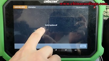 How to use obdstar x300 dp plus for Land Rover Discovery 4 2012 Key Programming