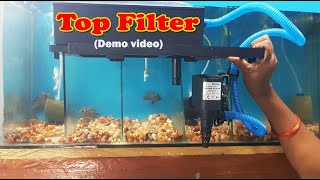 How to set up Top filter along with filtration media ? | Demo Video|